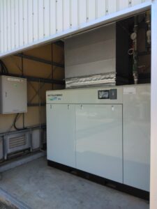 37kwコンプレッサー設置工事 詳細画像