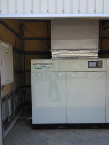37kwコンプレッサー設置工事 詳細画像