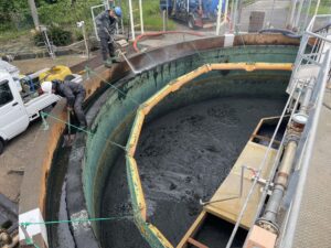 排水処理槽FRP改修工事 詳細画像