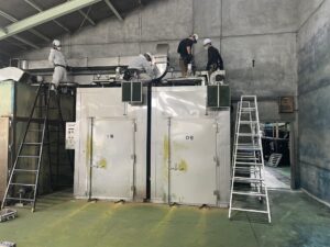 蒸気乾燥機移設工事 詳細画像