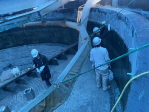 排水処理槽FRP改修工事 詳細画像