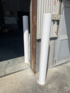 ポール塗装　FRP施工 詳細画像