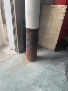 ポール塗装　FRP施工 詳細画像