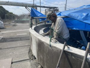 排水処理槽FRP改修工事 詳細画像
