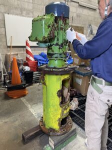 撹拌機オーバーホール・塗装工事 詳細画像