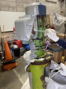 撹拌機オーバーホール・塗装工事 詳細画像