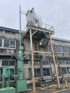 屋外集塵機・デッキ撤去廃棄 詳細画像