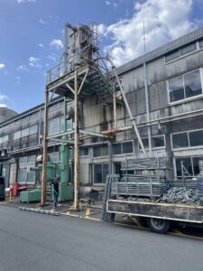 屋外集塵機・デッキ撤去廃棄 詳細画像