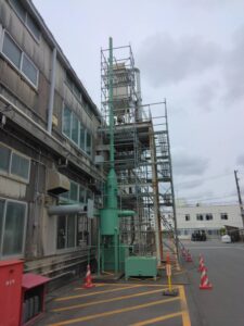 屋外集塵機・デッキ撤去廃棄 詳細画像