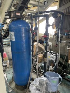 活性炭ろ過装置樹脂交換工事 詳細画像