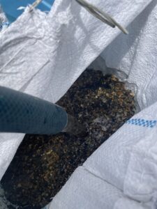 活性炭ろ過装置樹脂交換工事 詳細画像