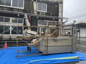 屋外集塵機・デッキ撤去廃棄 詳細画像