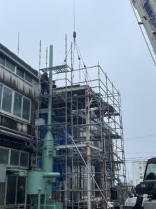 屋外集塵機・デッキ撤去廃棄 詳細画像