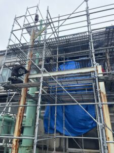 屋外集塵機・デッキ撤去廃棄 詳細画像