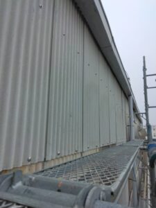 屋外集塵機・デッキ撤去廃棄 詳細画像
