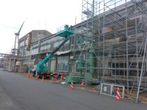 屋外集塵機・デッキ撤去廃棄 詳細画像