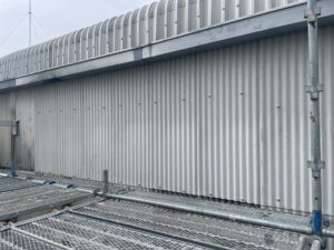 屋外集塵機・デッキ撤去廃棄 詳細画像