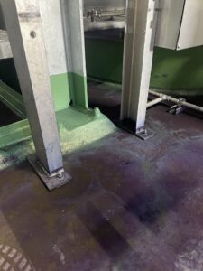 支持金具アンカー部FRP施工 詳細画像