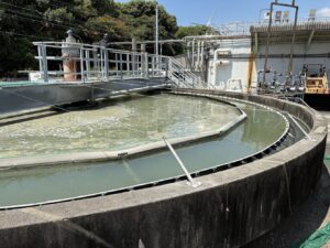 沈殿槽ネット更新工事 詳細画像