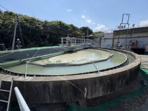 沈殿槽ネット更新工事 詳細画像