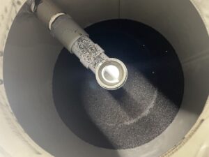 濾過タンク　ろ材　活性炭更新工事 詳細画像