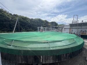 沈殿槽ネット更新工事 詳細画像