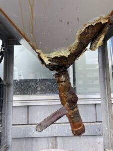 糊処理タンク底排補修 詳細画像