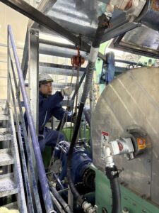 減速機更新工事 詳細画像