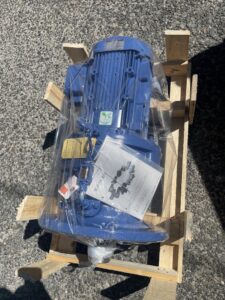 屋外撹拌機用減速機更新工事 詳細画像