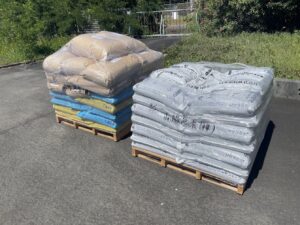 濾過タンク　ろ材　活性炭更新工事 詳細画像