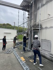 建屋塗装　シーリング更新工事 詳細画像