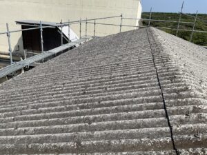 スレート屋根遮熱塗装工事 詳細画像