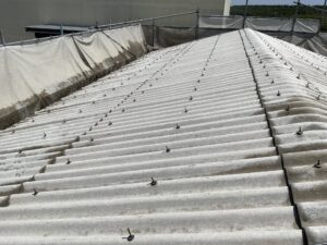 スレート屋根遮熱塗装工事 詳細画像