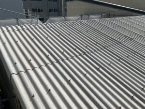 スレート屋根遮熱塗装工事 詳細画像