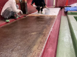 プレス床FRP改修工事 詳細画像