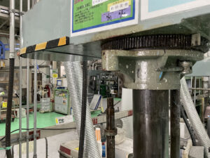 撹拌機スライドキー製作　取り付け工事 詳細画像