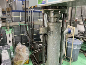 撹拌機スライドキー製作　取り付け工事 詳細画像