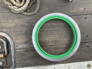 プレス用ハンドル製作　油漏れ対策カラー製作 詳細画像