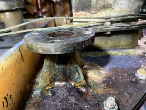 FRPタンクフランジ修復 詳細画像