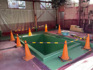 設備搬入工事 詳細画像