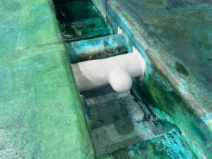 FRPクラック配管補修　メクラ工事 詳細画像