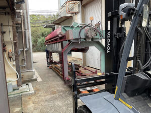 設備搬入工事 詳細画像