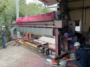 設備搬入工事 詳細画像