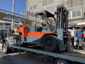 設備搬入工事 詳細画像