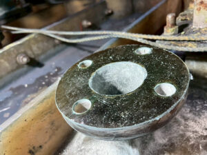 FRPタンクフランジ修復 詳細画像