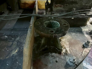 FRPタンクフランジ修復 詳細画像