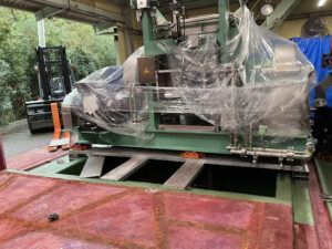 設備搬入工事 詳細画像