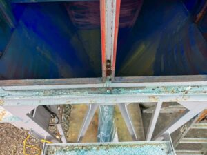 集塵機扉内側FRP補修 詳細画像