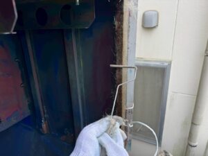 集塵機扉内側FRP補修 詳細画像