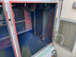 集塵機扉内側FRP補修 詳細画像